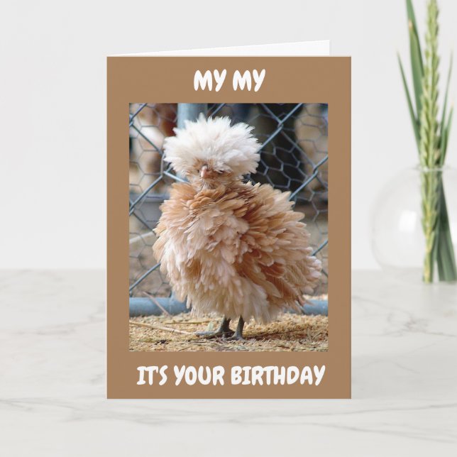 **21st** BIRTHDAY WISH OF COOLA CHICKEN Kort (Framsida)