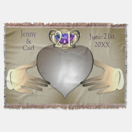 21st/egendeg årtagsfirande Claddaugh-foto Filt