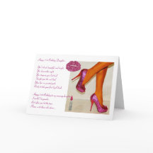 21st födelsedag för lycklig till en dotter