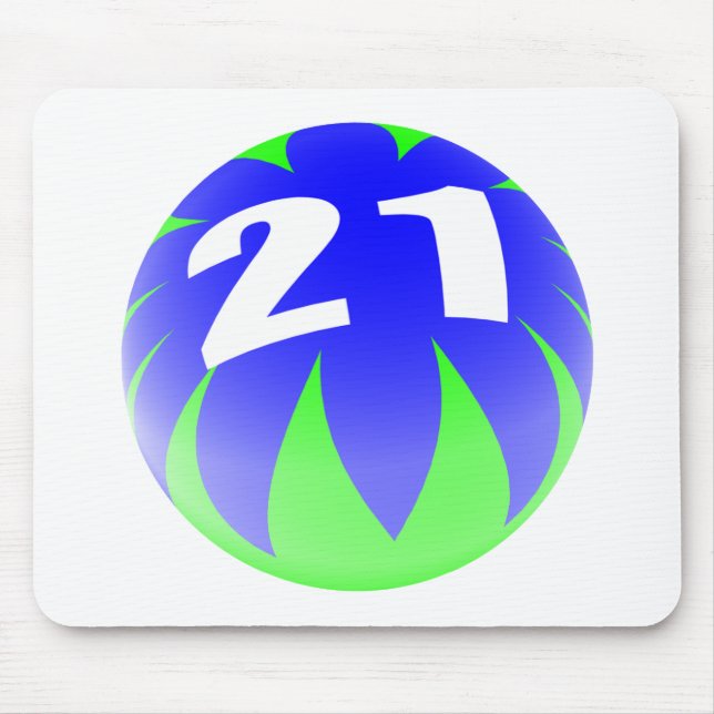 21st Födelsedag Musmatta (Framsidan)