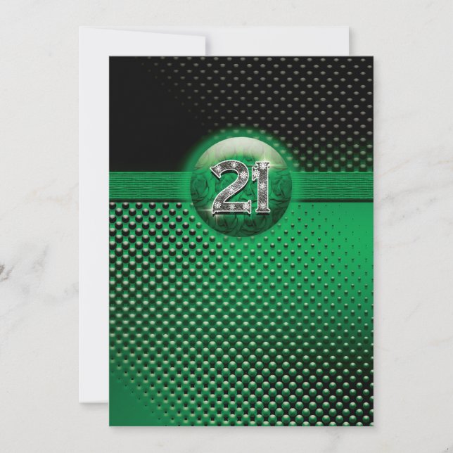 21st födelsedagsfest inbjudan - SKRÄDDARSY (Framsida)