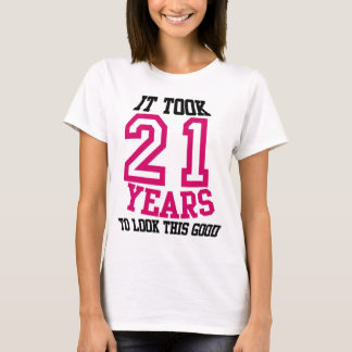 21st FödelsedagTSHIRT Tee Shirt