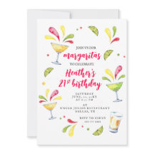 21ST Margarita-Födelsedagsfest