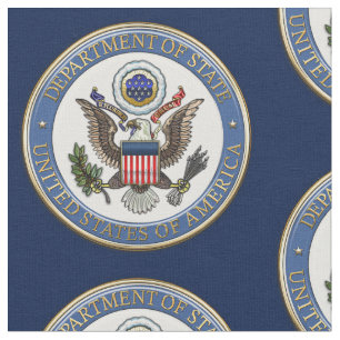 [220] Emblem [3D] från USA:s utrikesdepartement (D Tyg