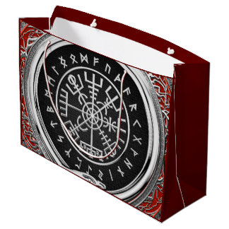[220] Vegvisir - Viking Silver Magic Runic Compass