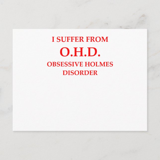 221b bakgata vykort (Framsida)