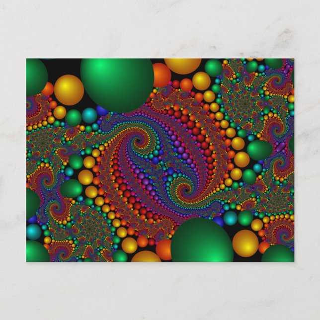 223 Fractal Vykort (Framsida)