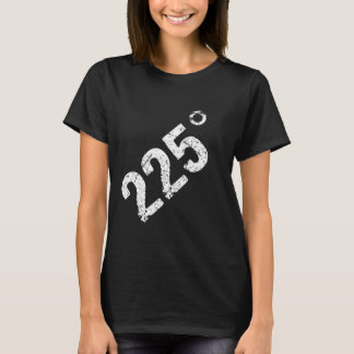 225 grader Funny Bbq Grilling Smoking Distress T Shirt