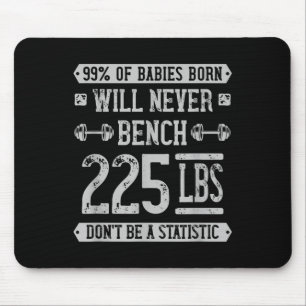 225 Pound Bench Press Gym - kan inte vara en hacka Musmatta