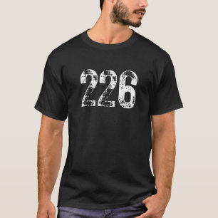 226 Områdeskod London ON Mobile Telefon Area Code T Shirt