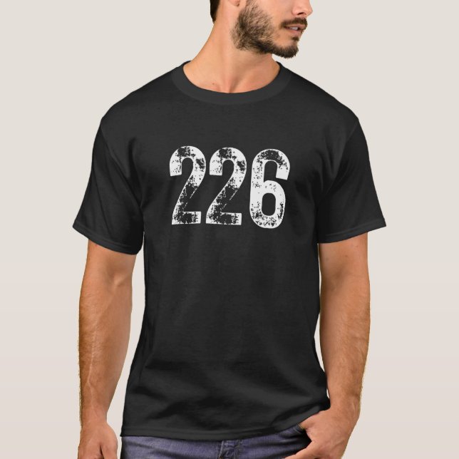 226 Områdeskod London ON Mobile Telefon Area Code T Shirt (Framsida)