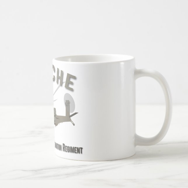 227. Flyg Apache Kaffemugg (Höger)
