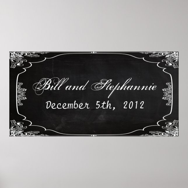 22,5" x 7,5" Personlig Banner Modern kretskort Poster (Framsidan)