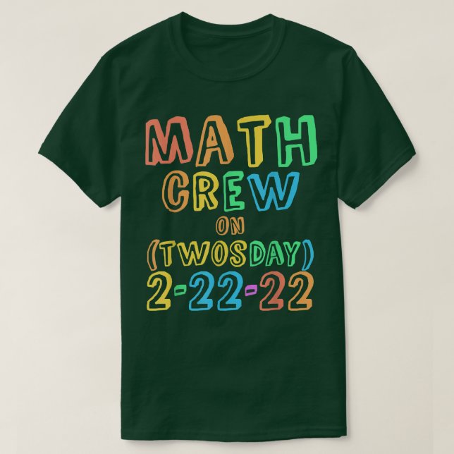 22:a 22-22-22-22-lärare t shirt (Design framsida)