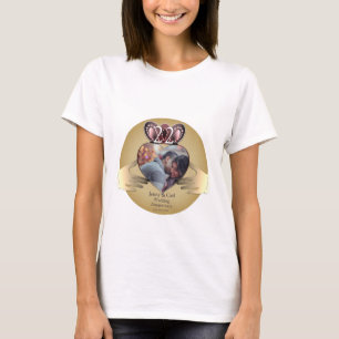 22:a Bröllop-årsdagen Coppery Claddaugh Photo T Shirt