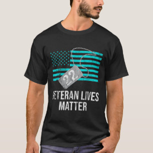 22 A Day Militär Veteran Ptsd Suicide Awareness T Shirt