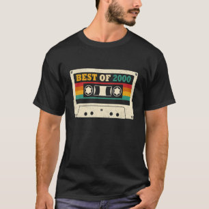 22:a födelsedag bästa av 2000 kassettband 22 år O T Shirt