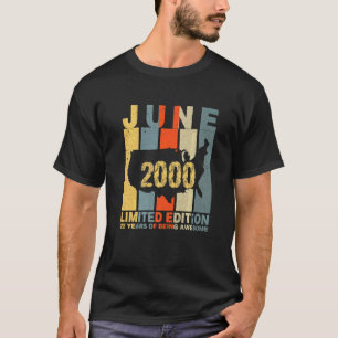 22:a födelsedagen juni 2000 22 års vistelse i Fant T Shirt