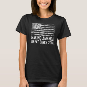 22:a födelsedagen Skapar Amerika Underbart sedan 2 T Shirt