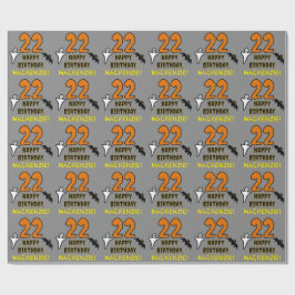 22:a födelsedagen: Spooky Halloween Theme, eget na Presentpapper