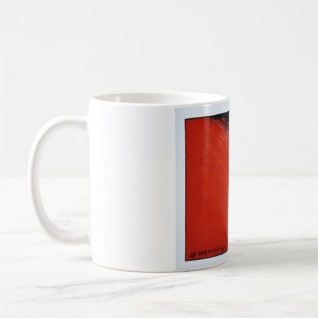 22/ Amour ou hibou Kaffemugg (Vänster)