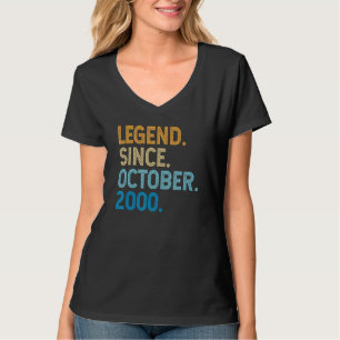 22 år gammal förklaring sedan oktober 2000 22:a fö t shirt