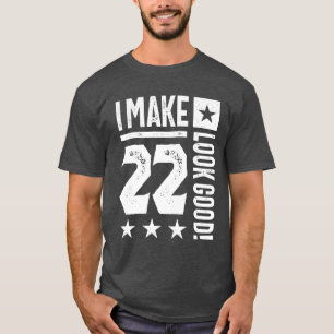 22 år gammal gåva 22:a födelsedag Gift-idéer T Shirt