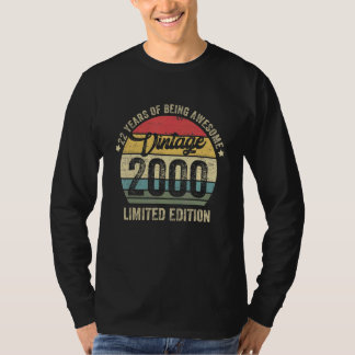 22 års gammal Vintage 2000 22:a dagen T Shirt
