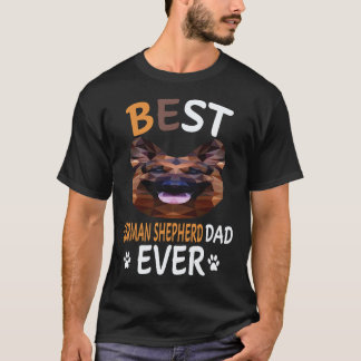 22 Bästa tyska herde Pappa Alltid tyska herde T Shirt
