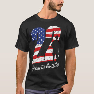 22 dagars veteraner 22 liv militära självmordsatta t shirt