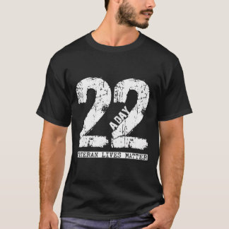 22 dagars veteranskjorta 22 dagars veteranskt själ t shirt