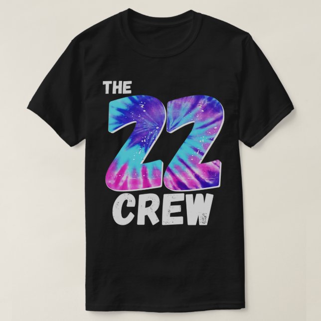 22:e besättningsmedlemmen 2022 Klass 2022: Retro G T Shirt (Design framsida)