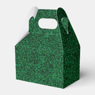 22 Emerald Glitter Print Sparkles Gable Presentaskar