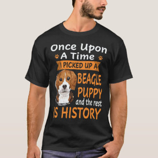 22 En gång för länge sedan - Beagle Valp Beagle T Shirt