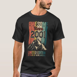 22 Fantastisk sedan 2001 Vintage T Shirt