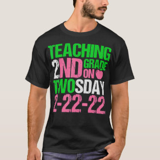 22 februari 2022 Tosday 2222 Funny Aka Math Te T Shirt