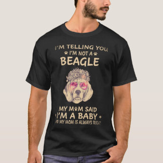 22 Jag säger ju att jag inte är en beagle T Shirt