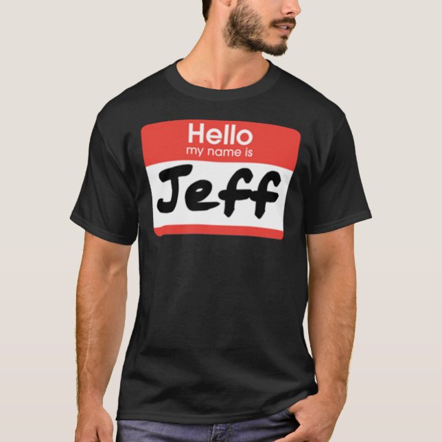 22 Jump Street - Namn är Jeff! Essential T-Shir T Shirt (Framsida)
