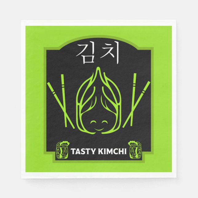 22 november - Internationell Kimchi-dagen Pappersservett (Framsidan)