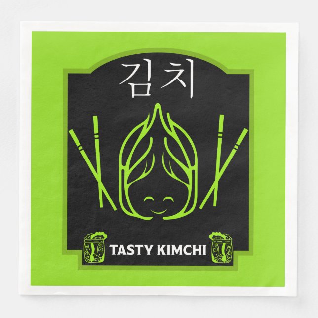 22 november - Internationell Kimchi-dagen Pappersservett (Framsida)