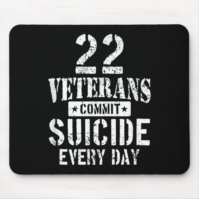 22 stressade veteraner begår självmord varje dag  musmatta (Framsidan)