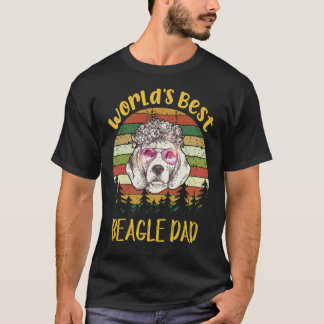 22 Världens Bästa Beagle Pappa Beagle T Shirt