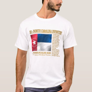 22nd North Carolina infanteri (BA2) Tee