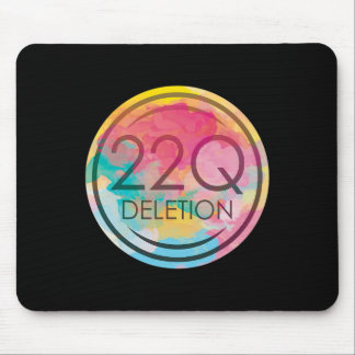 22q11-deletion för stöd för 22q-medvetenhet 2 musmatta