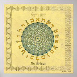 231 Grind Saffron Poster