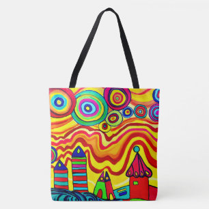 233 - Minnen från Ryssland - Tote Bag Tygkasse