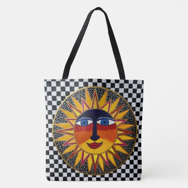 235 - Soleil - Tote Bag Tygkasse (Framsida)