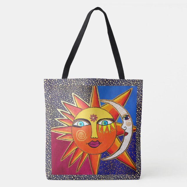 236 - Selenelion - Tote Bag Tygkasse (Framsida)