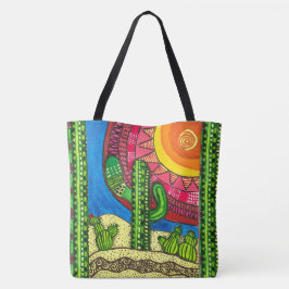 238 - Desert Giant - Tote Bag Tygkasse