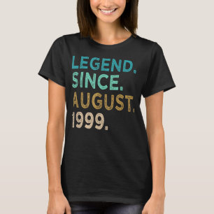 23 år gamla gåvor sedan augusti 1999 t shirt
